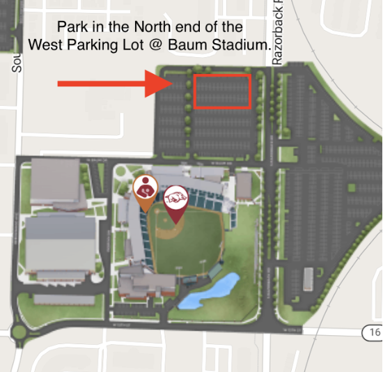 Baum West Parking Lot Image